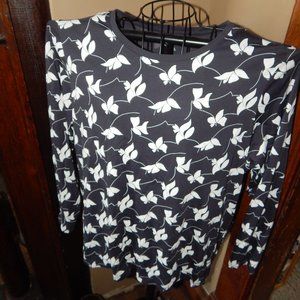 Women's Lands' Ends Pullover Blouse - Top - Shirt -Tunic   Size 1X (16W-18W)